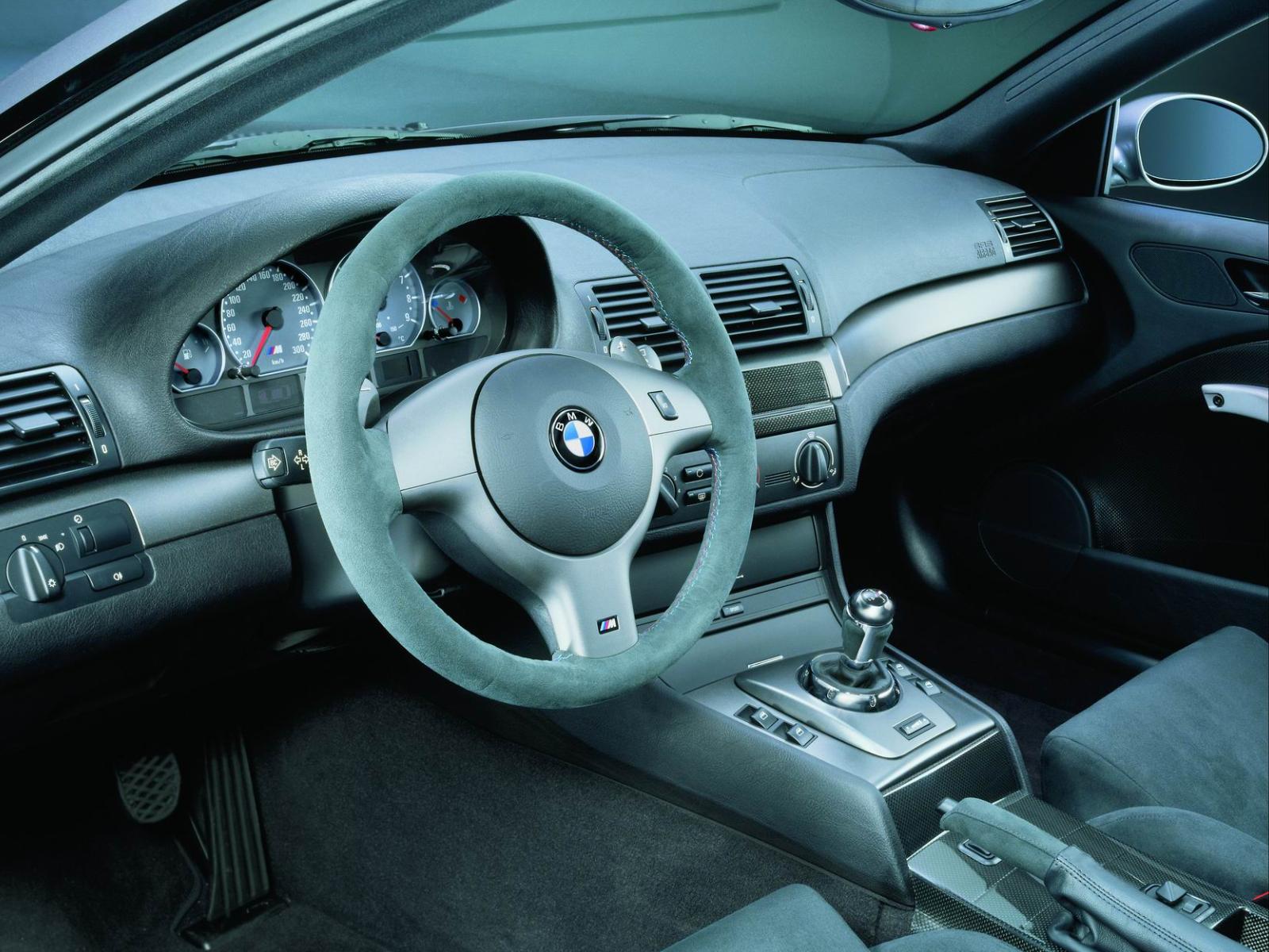 BMW E46 M3 CSL SMG Interior