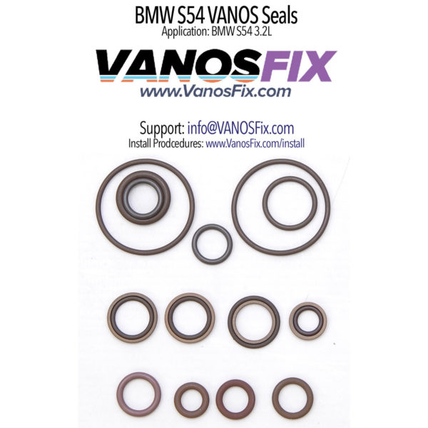 BMW S54 VANOS Seals