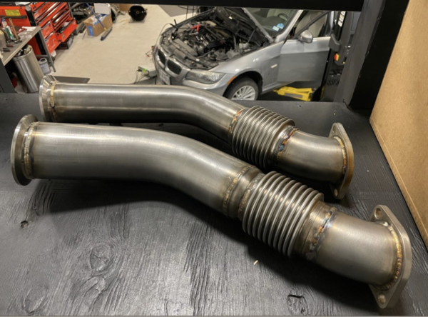 BMW 335D M57 Downpipe